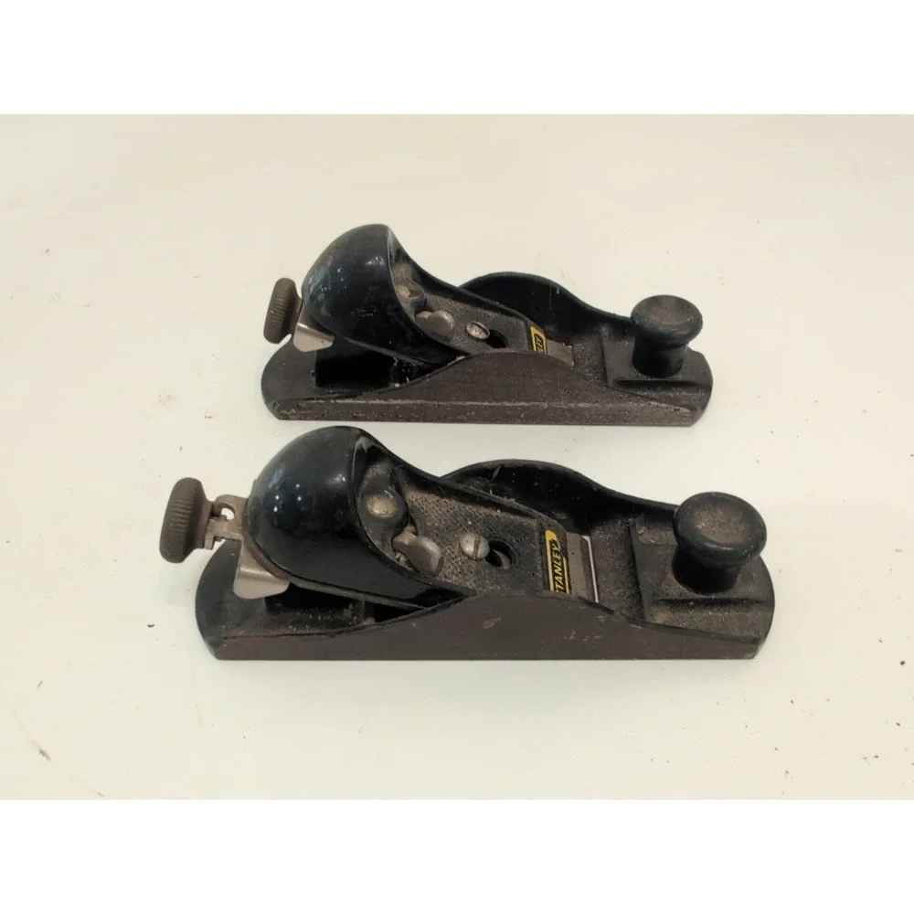 Vintage Stanley No. G12-220 Block Plane Lot Of 2 Planes - Picture 4 of 5